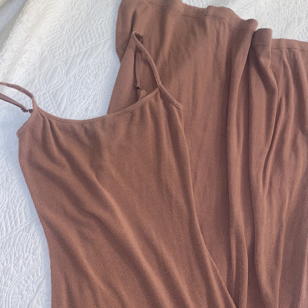 TAUPE SKIMS SOFT LOUNGE DRESS